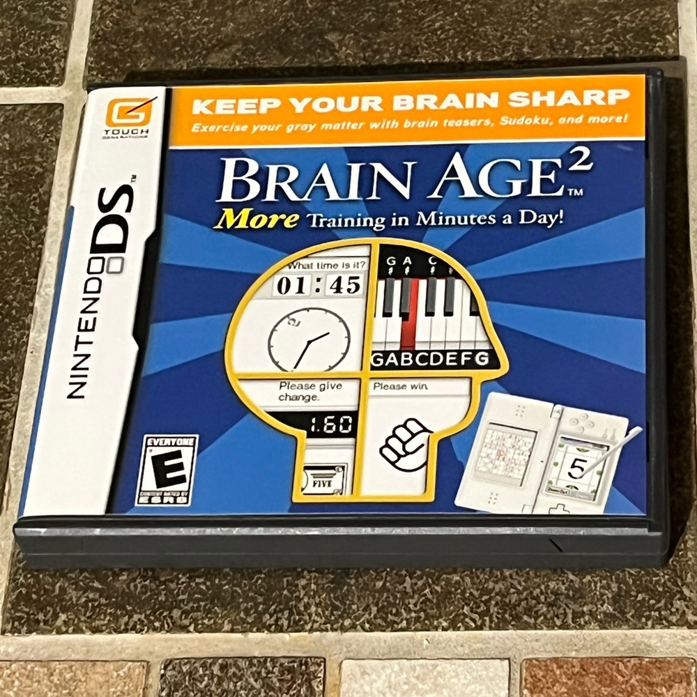 Brain Age 2: More Training in Minutes a Day Nintendo DS Game